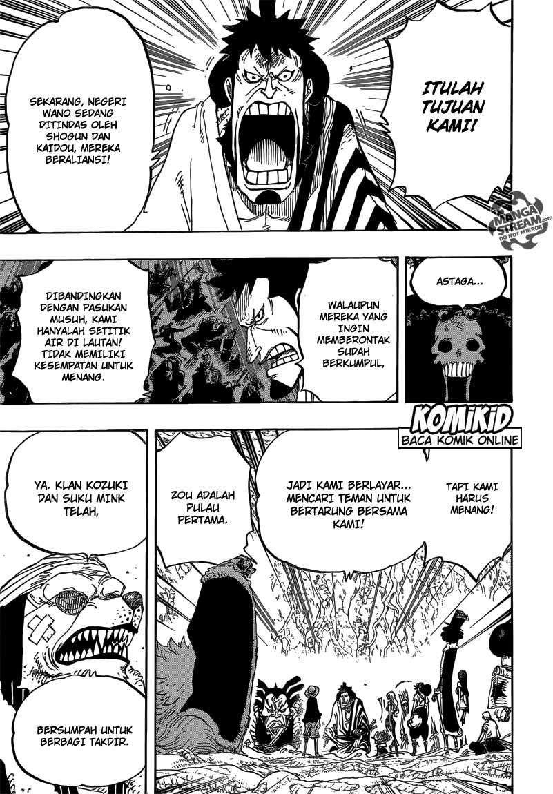 One Piece Chapter 819 - halaman 9