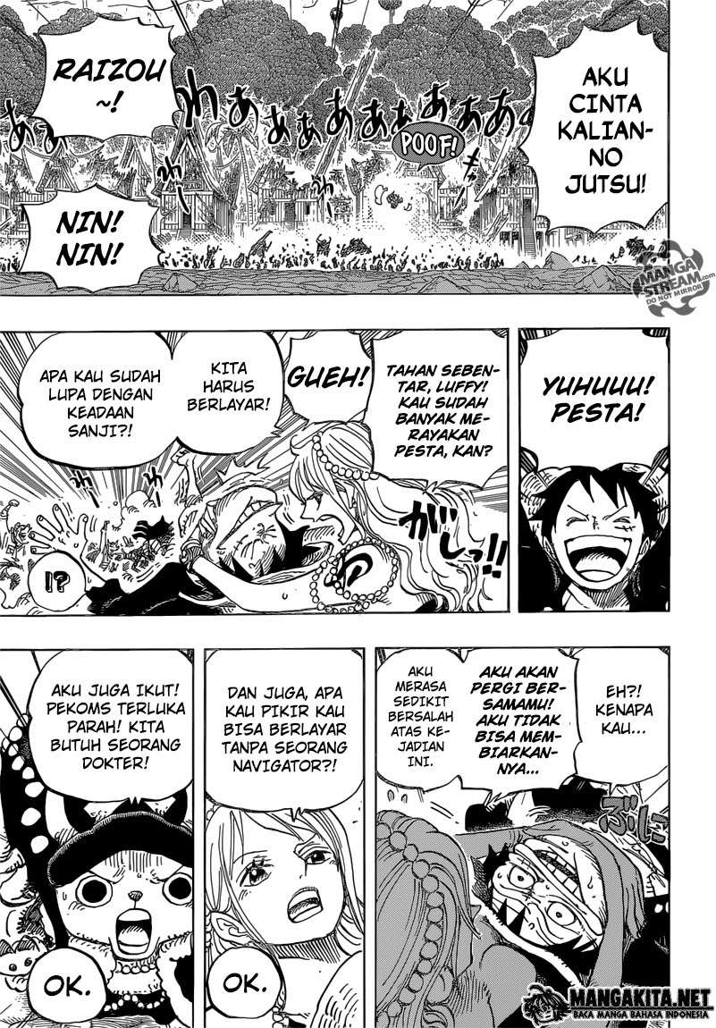 One Piece Chapter 820 - halaman 18