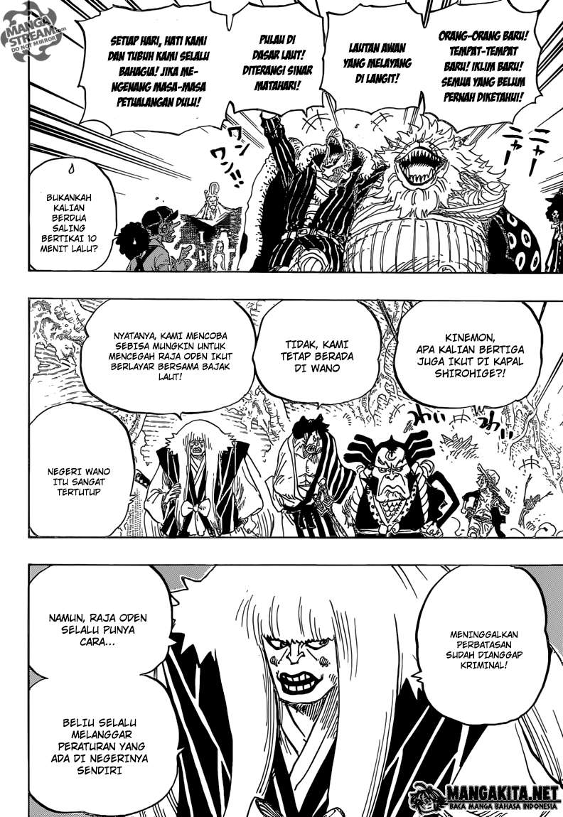 One Piece Chapter 820 - halaman 7