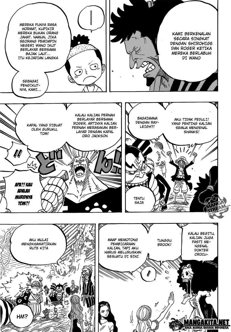 One Piece Chapter 820 - halaman 8