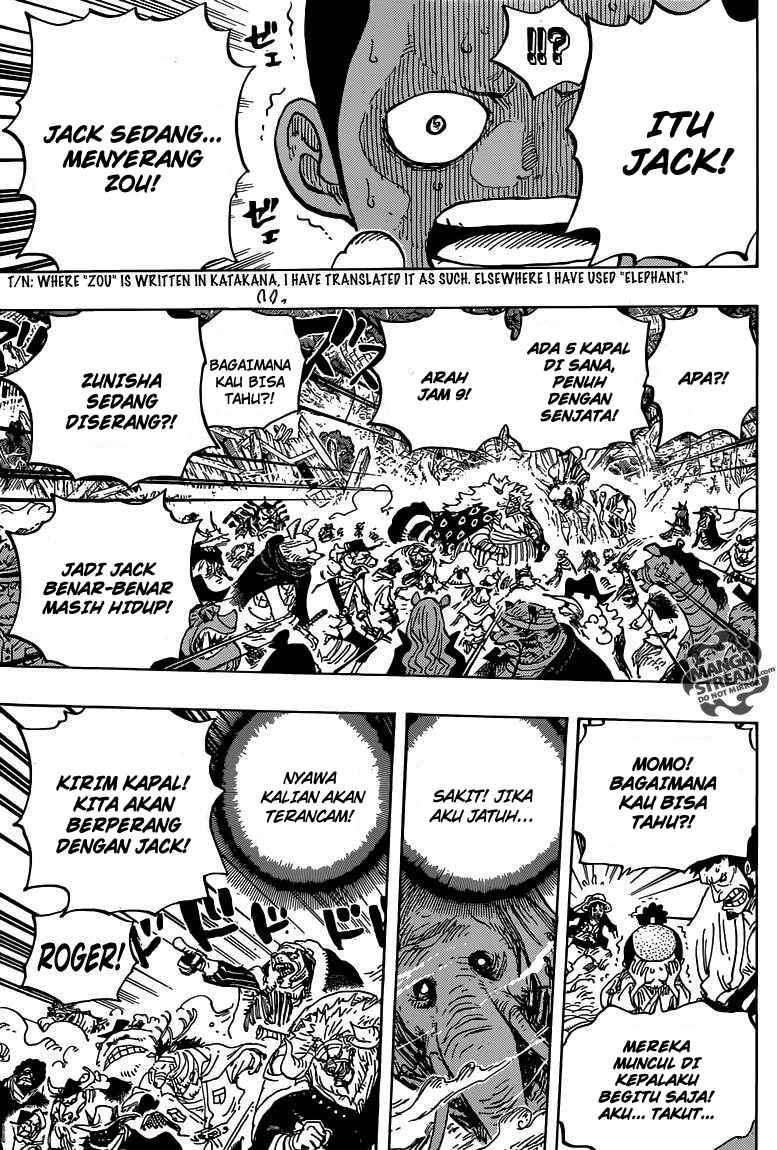 One Piece Chapter 821 - halaman 11