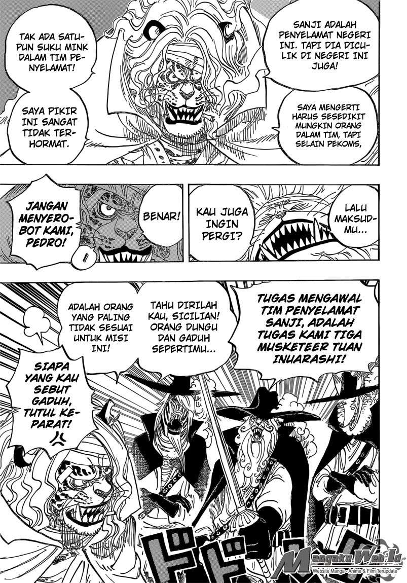 One Piece Chapter 822 - halaman 10