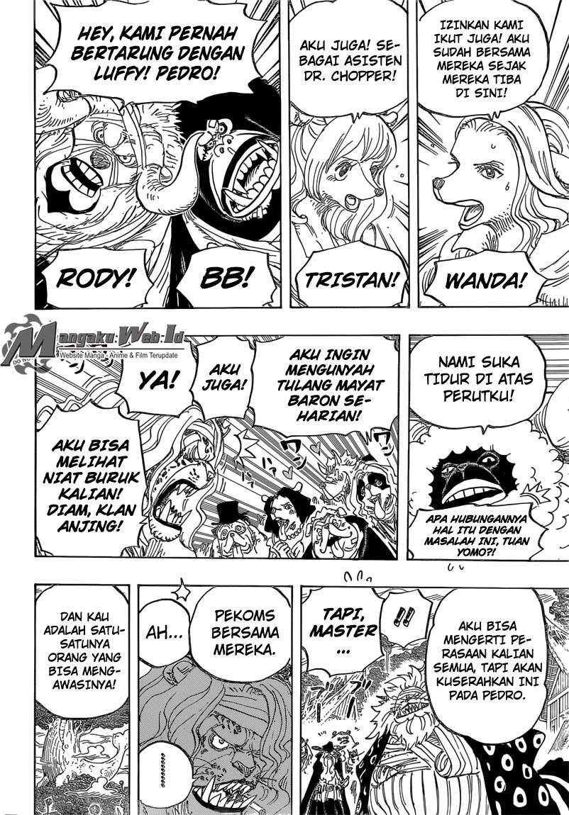 One Piece Chapter 822 - halaman 11