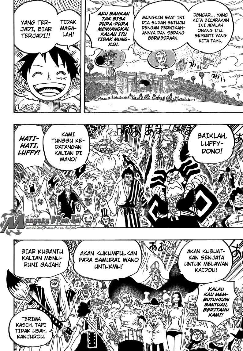 One Piece Chapter 822 - halaman 15
