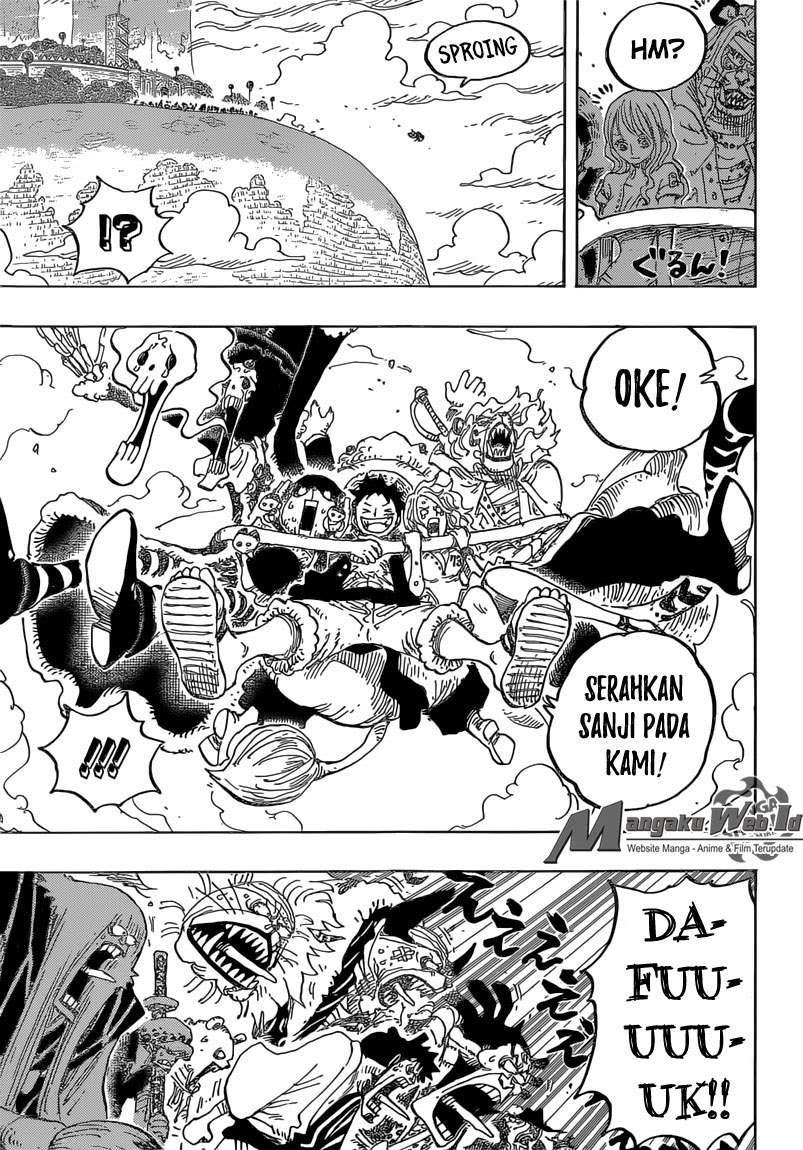 One Piece Chapter 822 - halaman 16