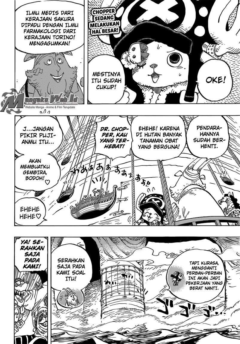 One Piece Chapter 822 - halaman 3