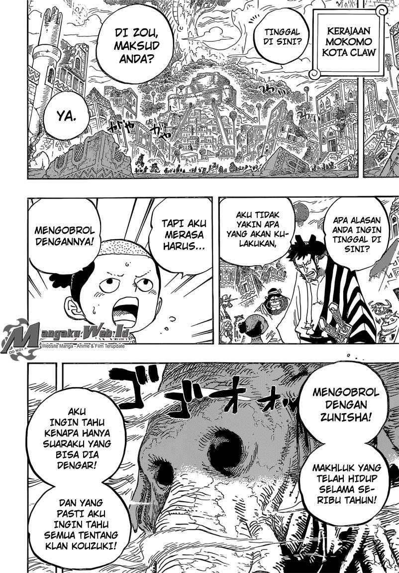 One Piece Chapter 822 - halaman 5