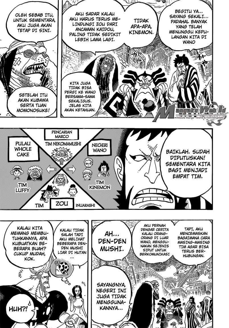 One Piece Chapter 822 - halaman 6