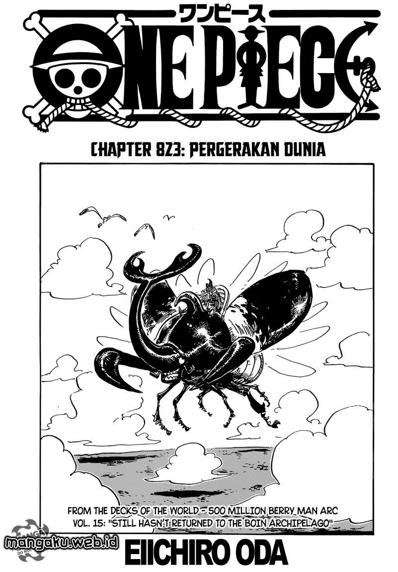 One Piece Chapter 823 - halaman 2