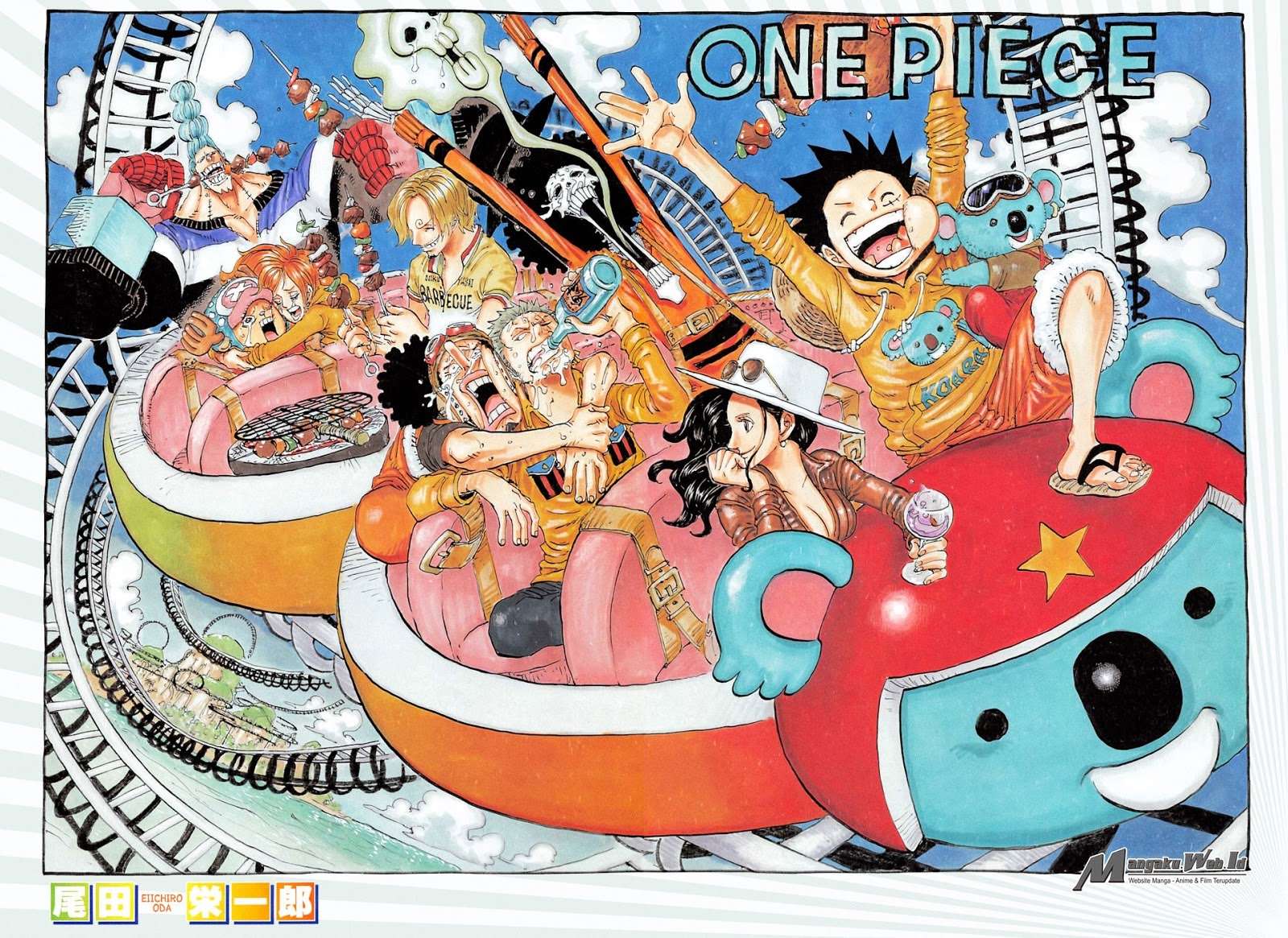One Piece Chapter 824 - halaman 2