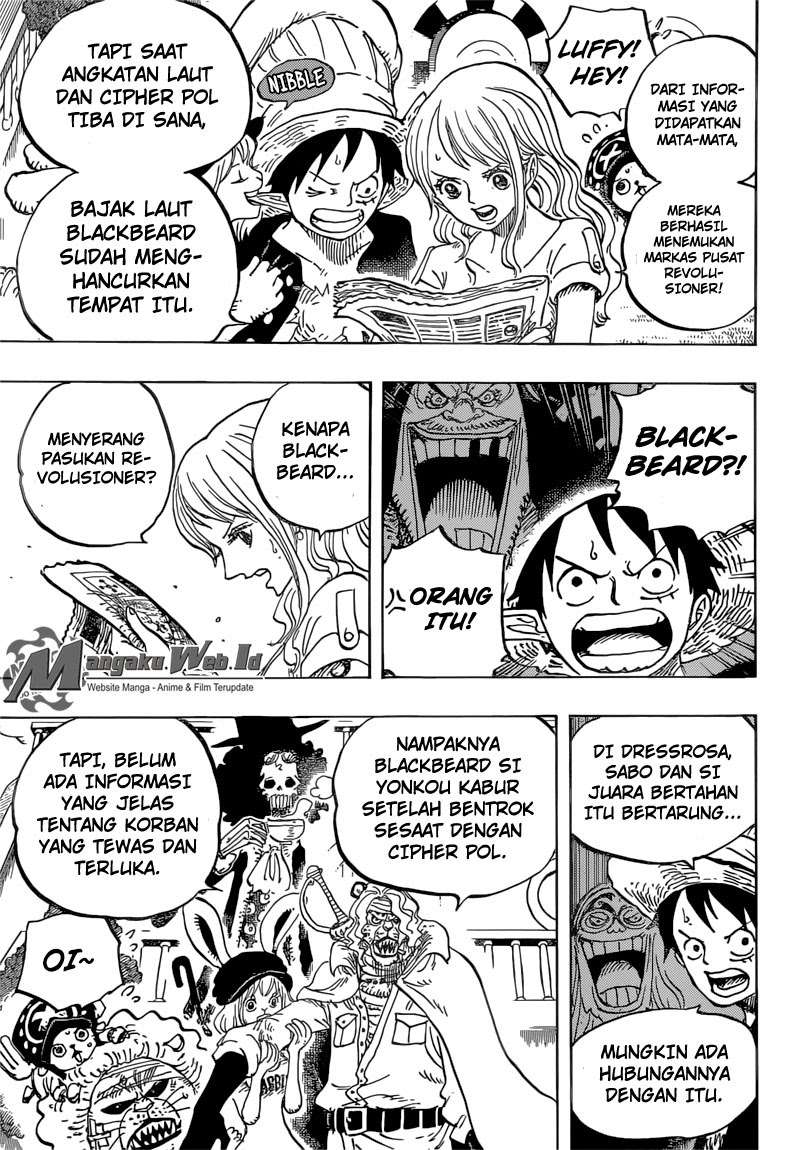 One Piece Chapter 824 - halaman 7
