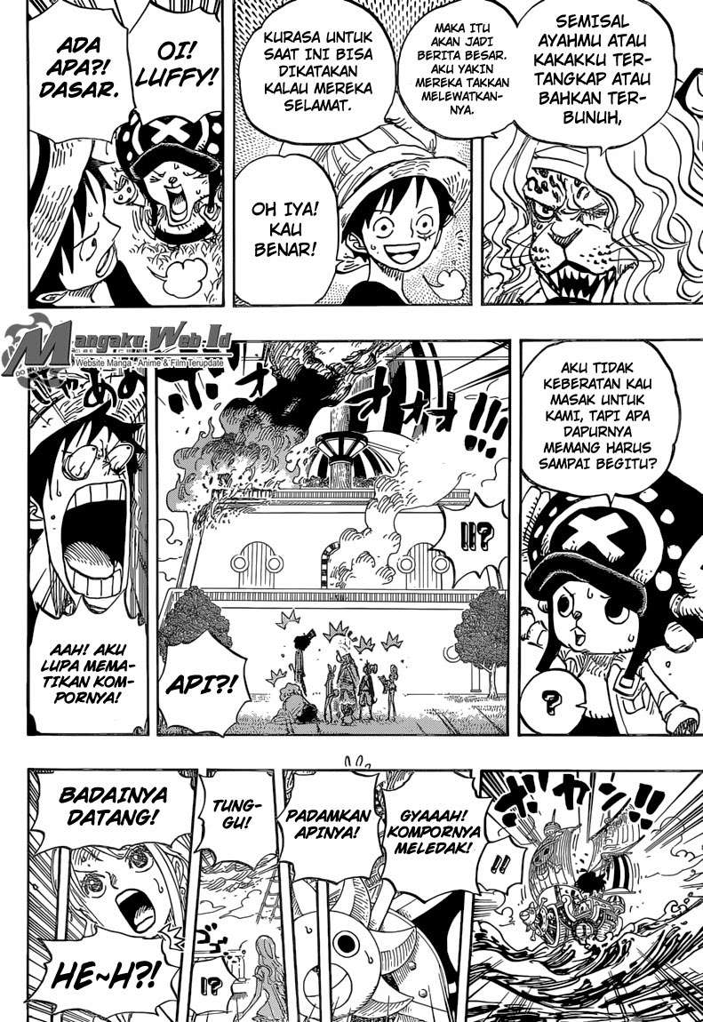 One Piece Chapter 824 - halaman 8