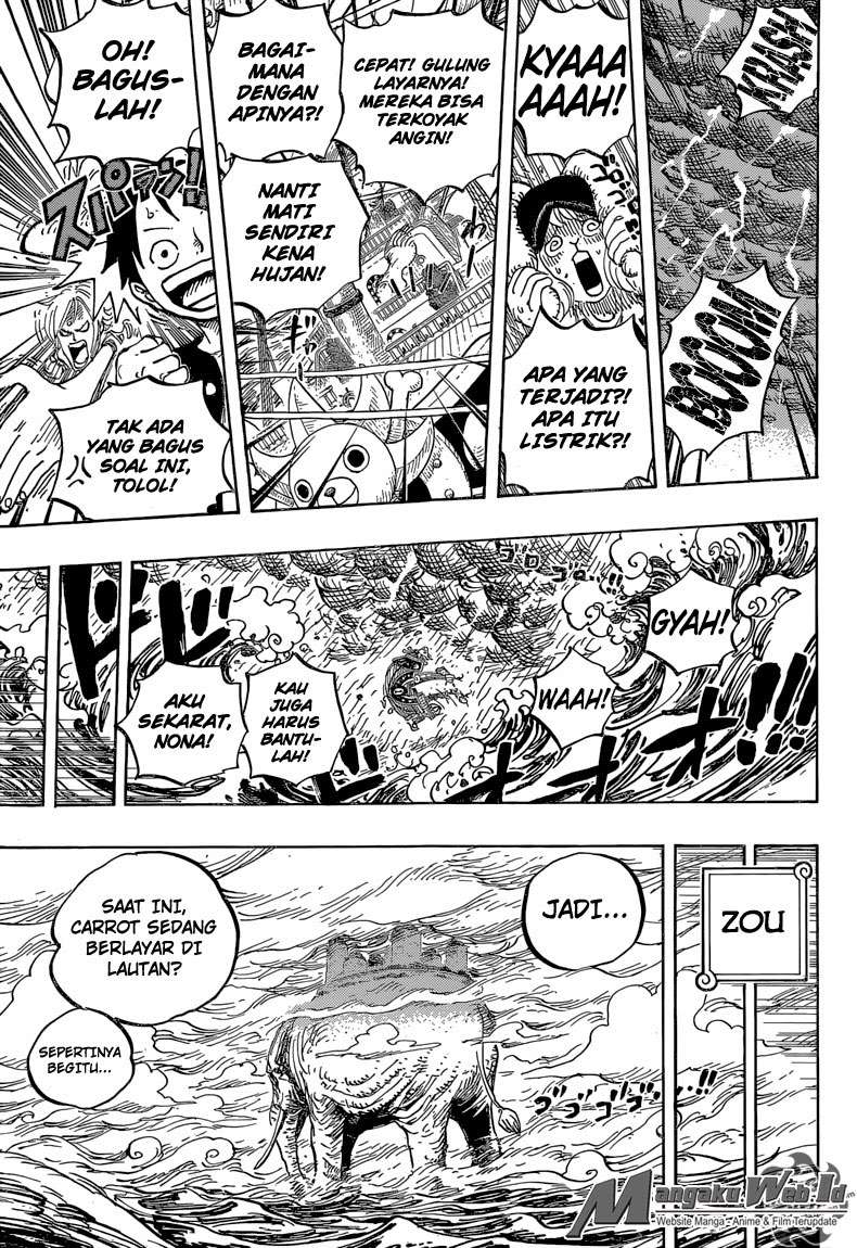 One Piece Chapter 824 - halaman 9