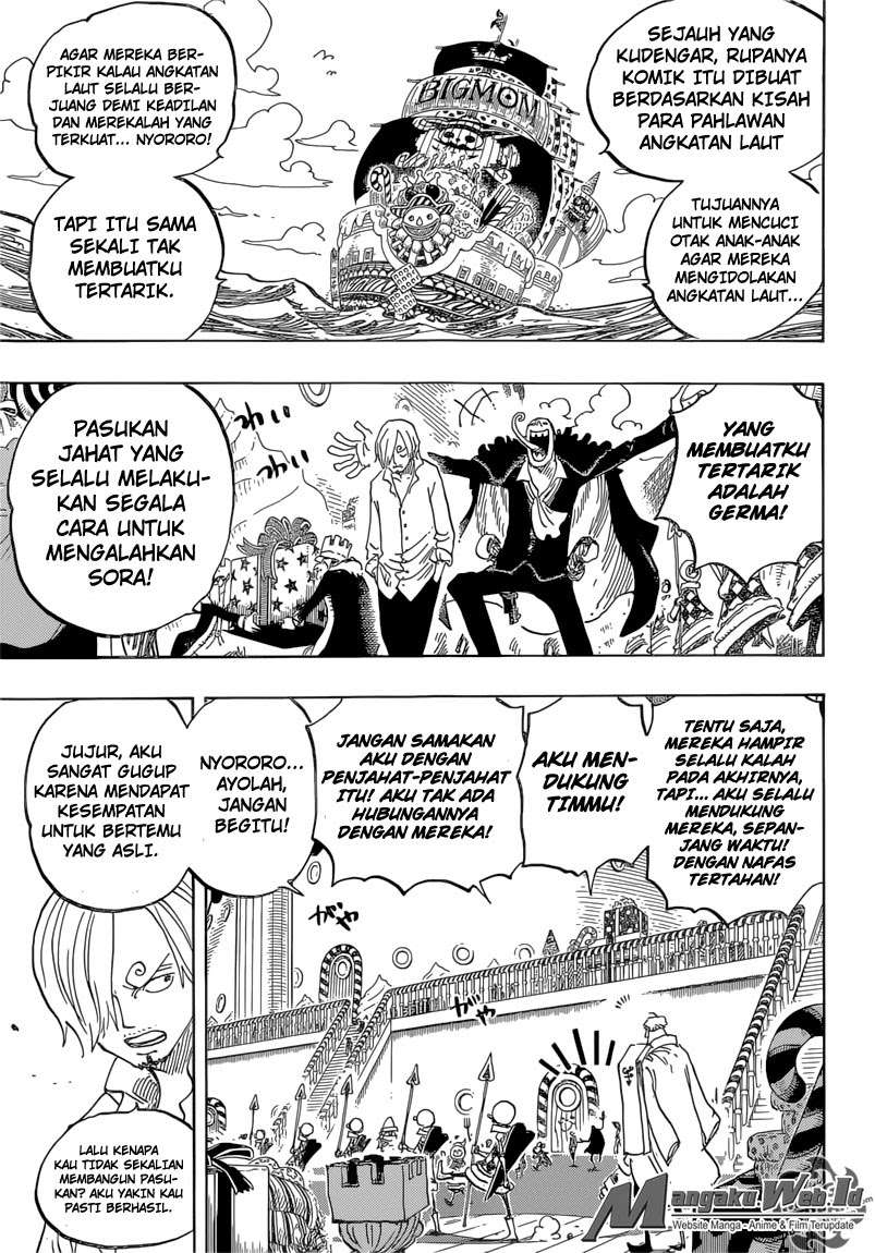 One Piece Chapter 825 - halaman 4
