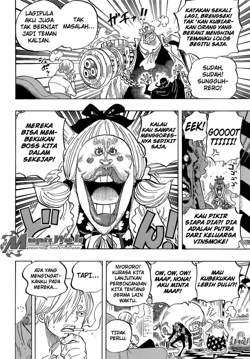 One Piece Chapter 825 - halaman 7