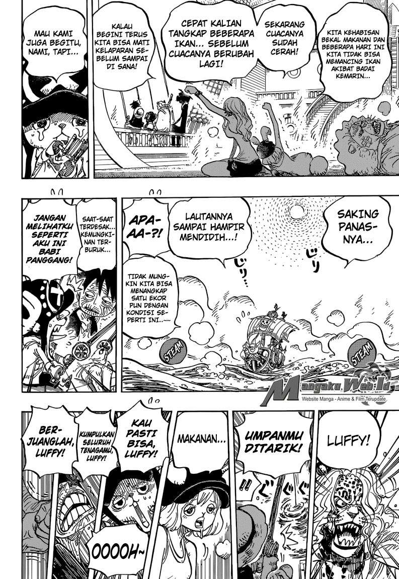 One Piece Chapter 825 - halaman 9