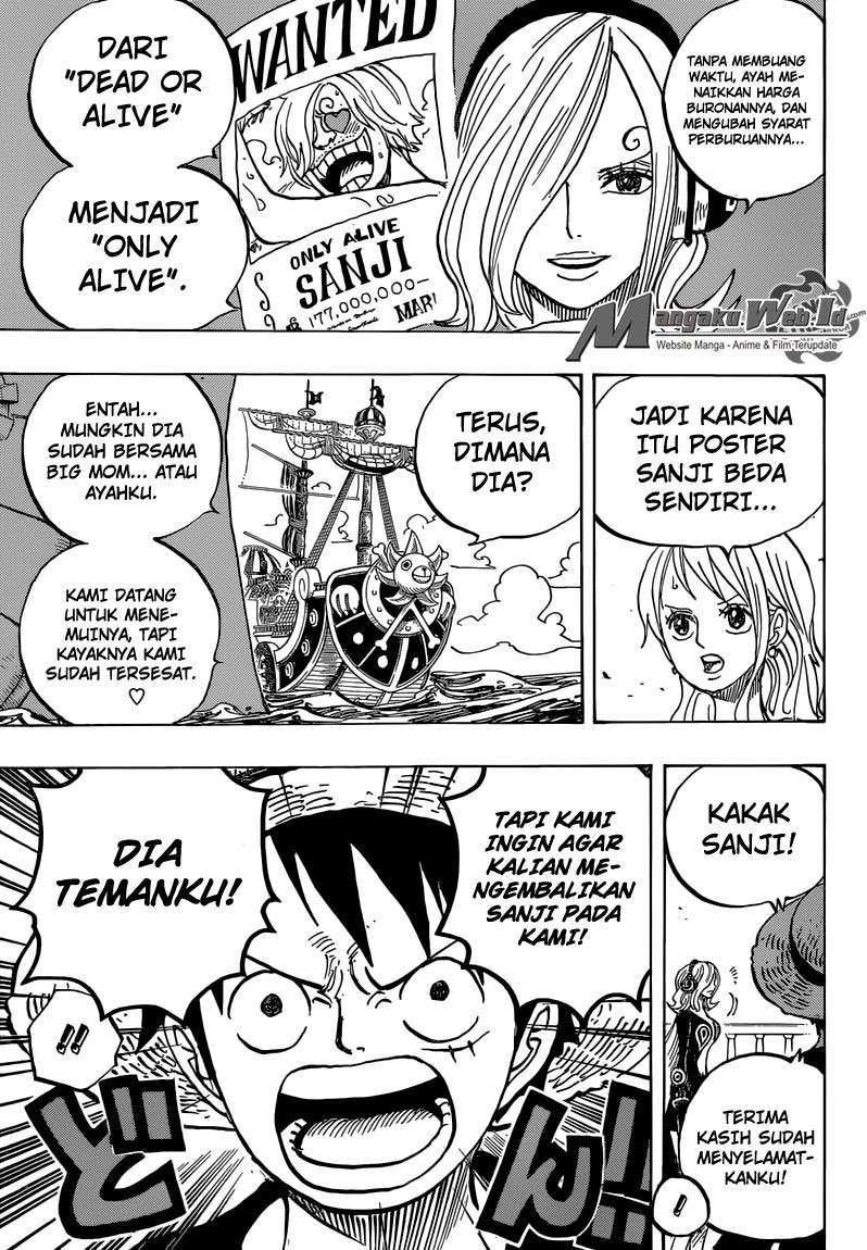 One Piece Chapter 826 - halaman 16