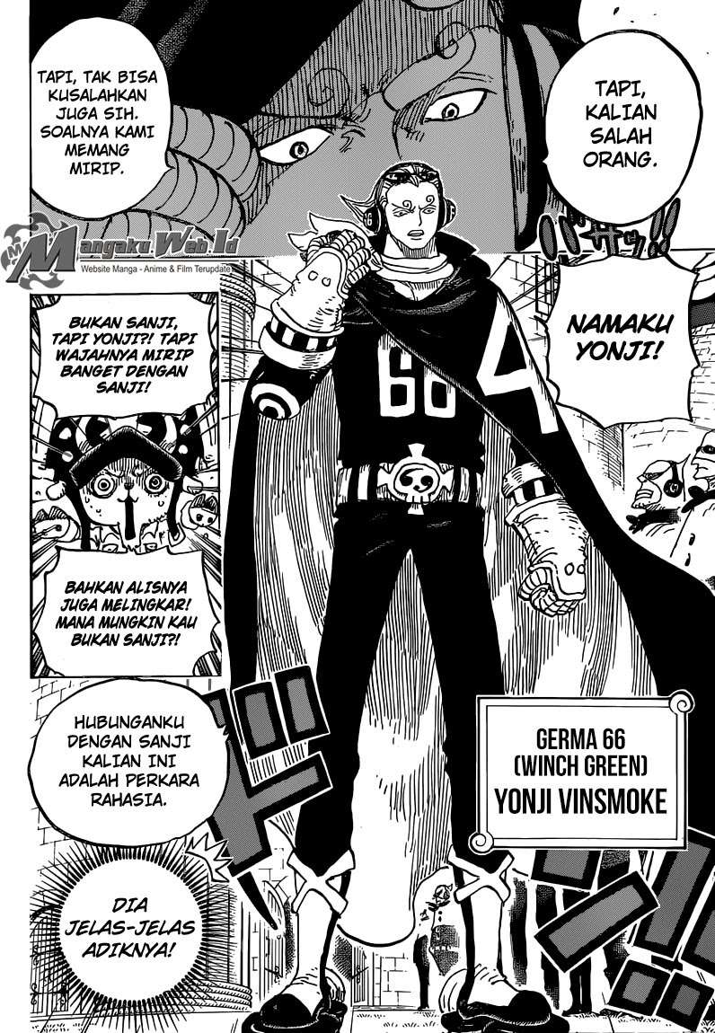 One Piece Chapter 826 - halaman 5