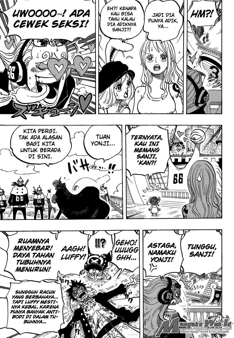 One Piece Chapter 826 - halaman 6