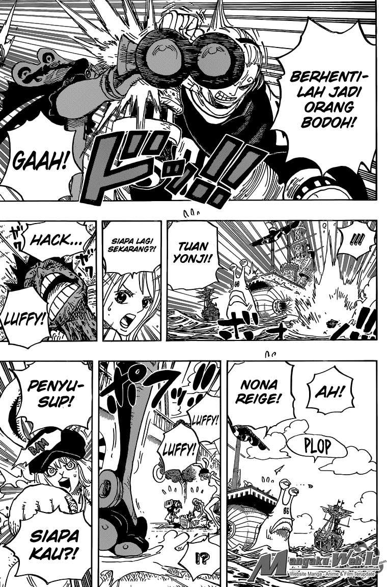 One Piece Chapter 826 - halaman 8