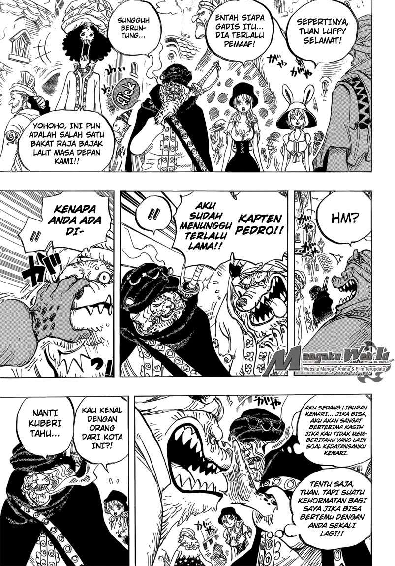 One Piece Chapter 827 - halaman 12