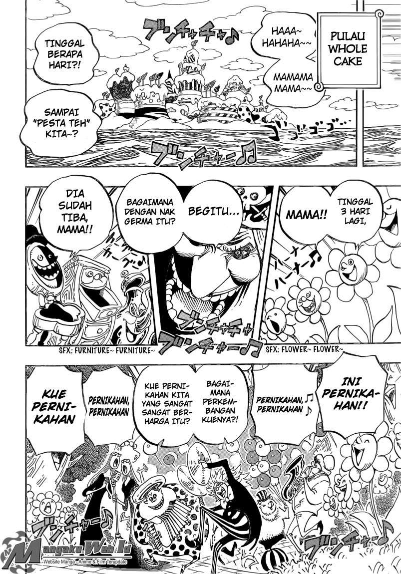 One Piece Chapter 827 - halaman 15