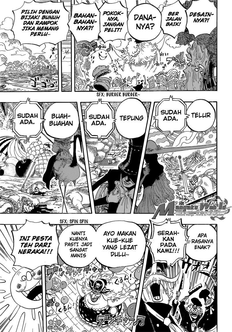 One Piece Chapter 827 - halaman 16