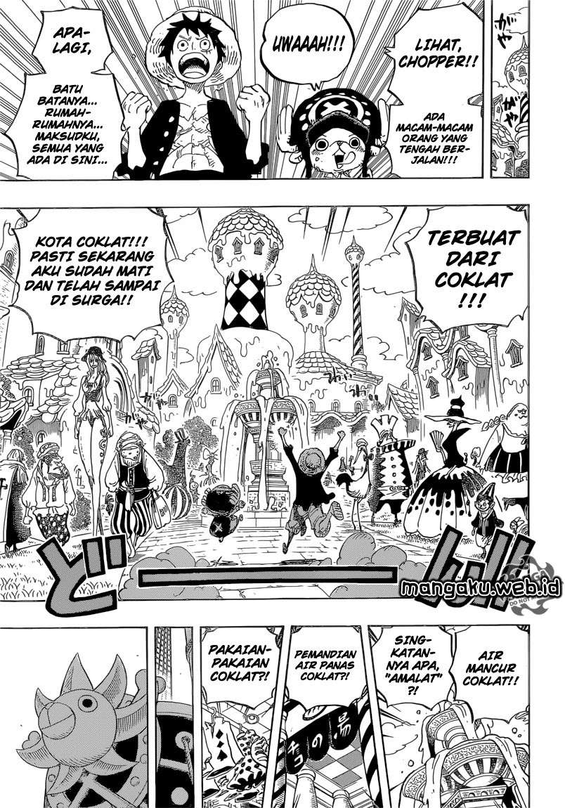 One Piece Chapter 827 - halaman 4