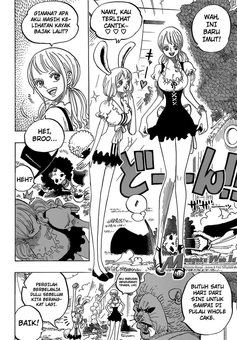 One Piece Chapter 827 - halaman 5