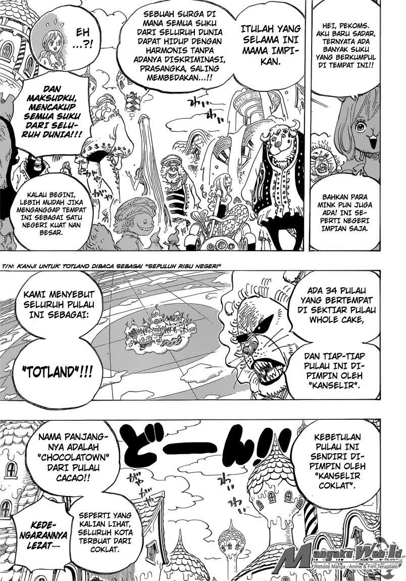 One Piece Chapter 827 - halaman 6