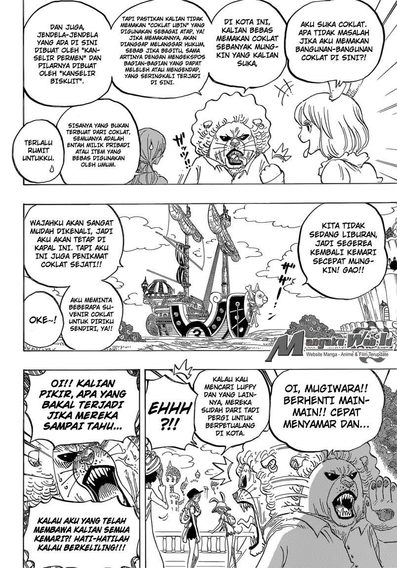 One Piece Chapter 827 - halaman 7
