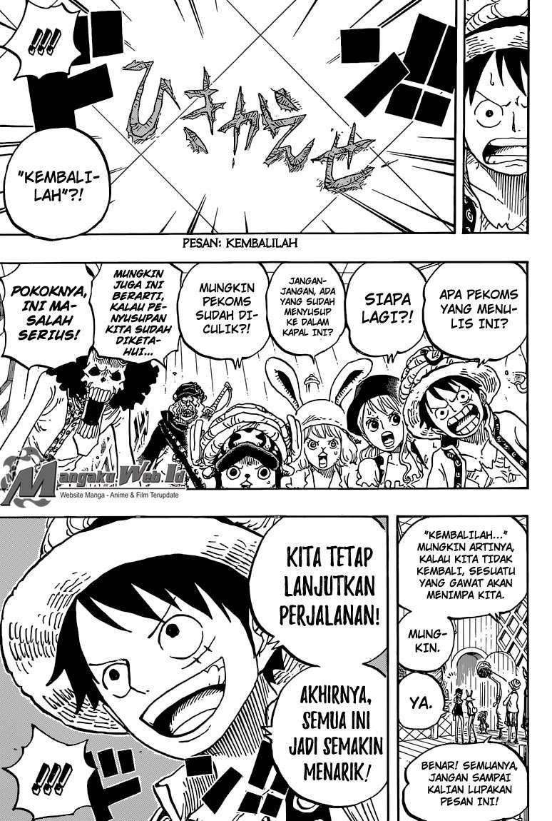 One Piece Chapter 828 - halaman 14