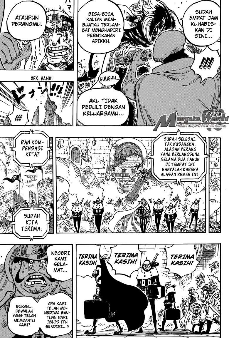 One Piece Chapter 828 - halaman 16