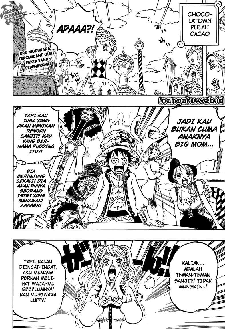 One Piece Chapter 828 - halaman 3