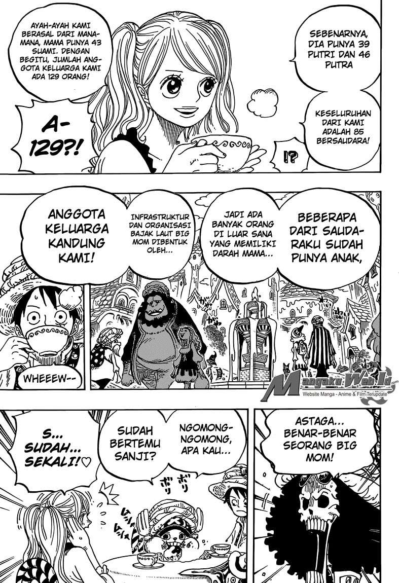 One Piece Chapter 828 - halaman 6