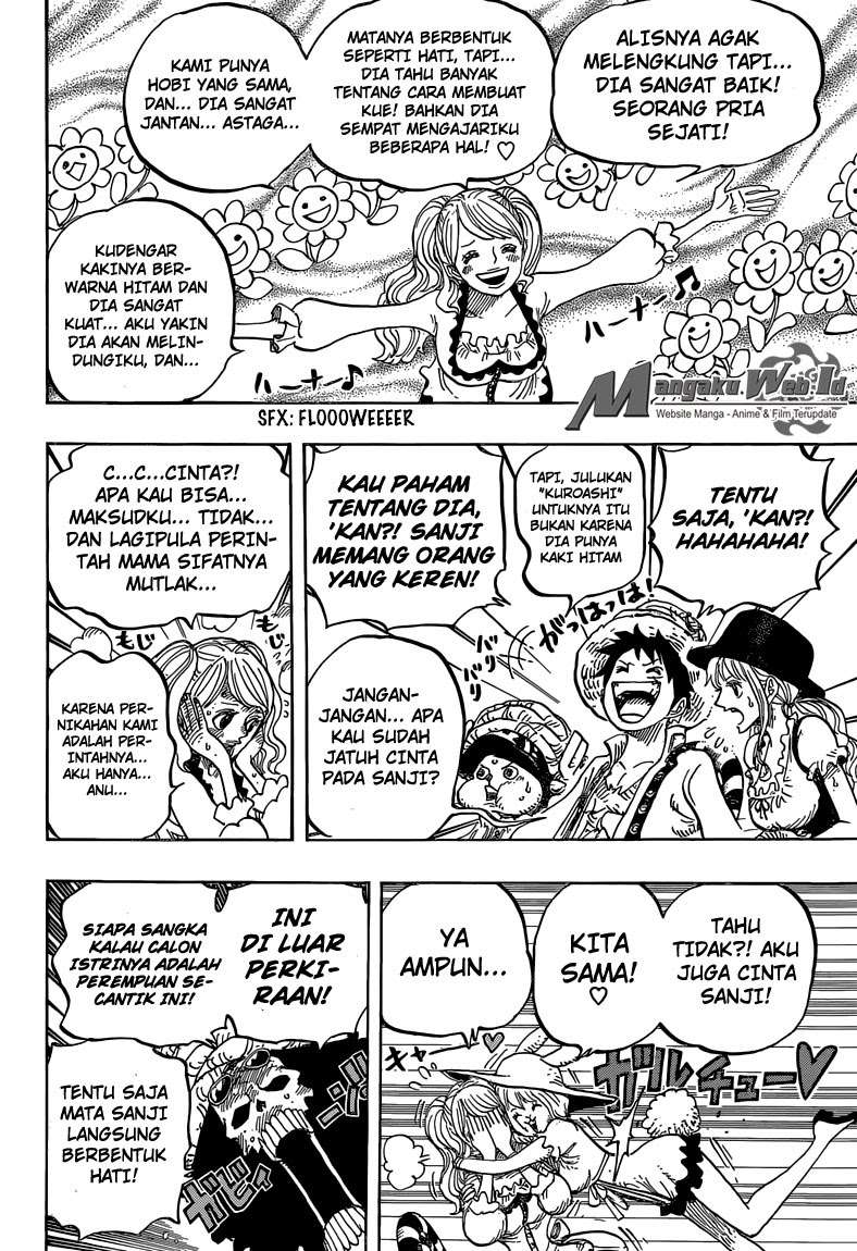 One Piece Chapter 828 - halaman 7