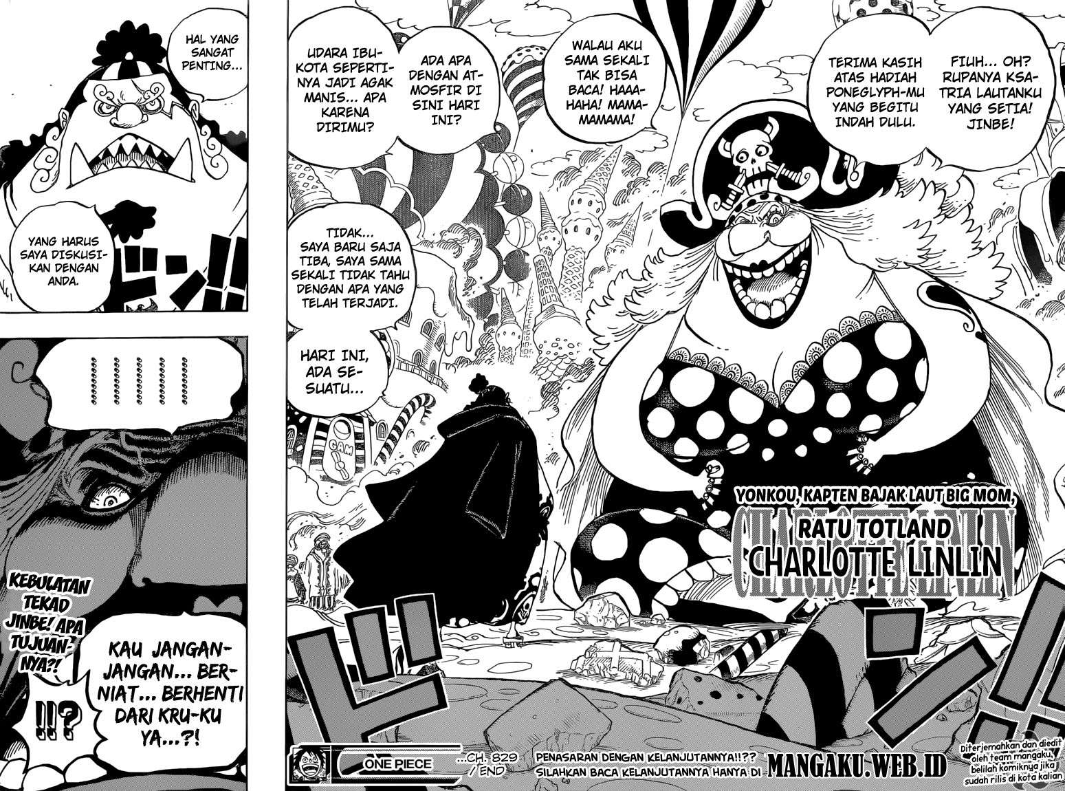 One Piece Chapter 829 - halaman 16