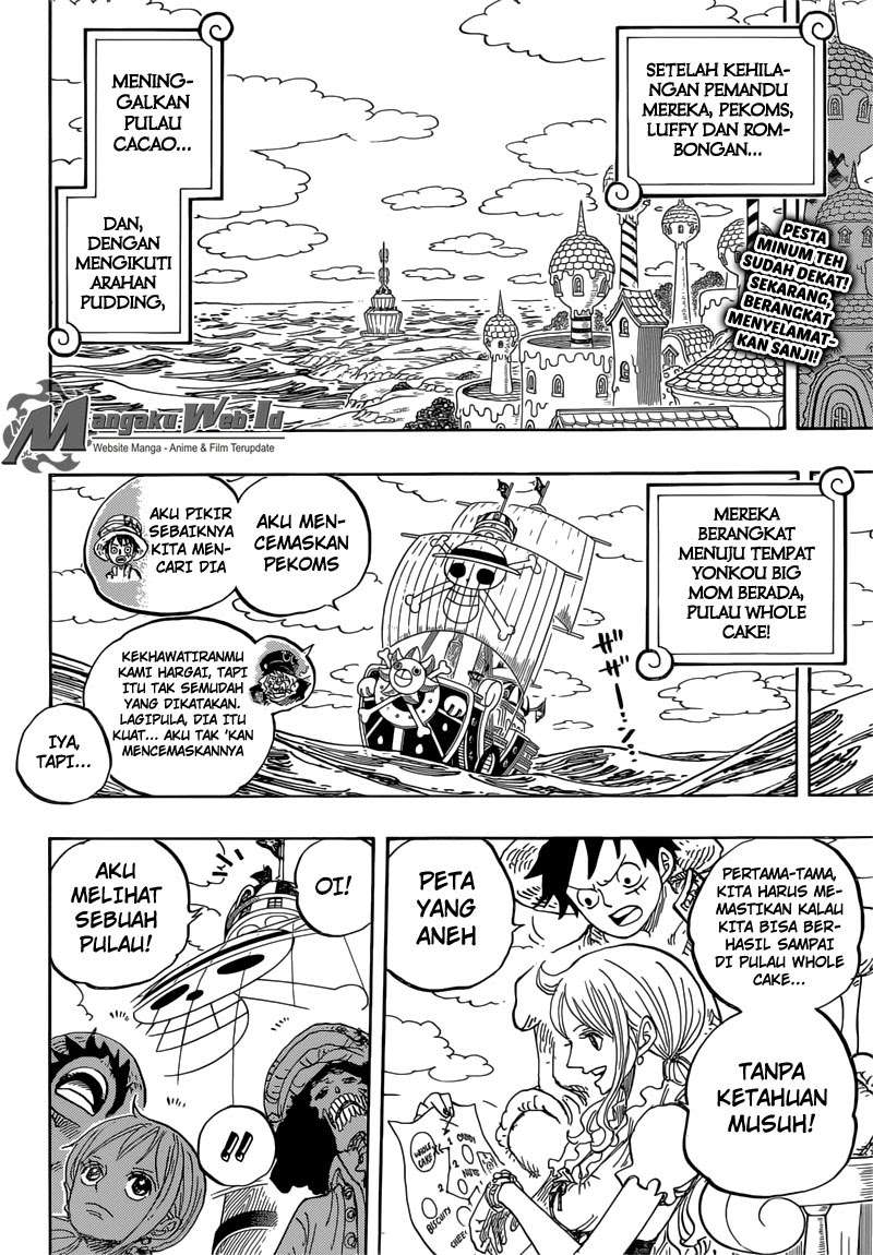 One Piece Chapter 829 - halaman 3