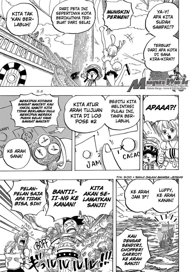 One Piece Chapter 829 - halaman 4