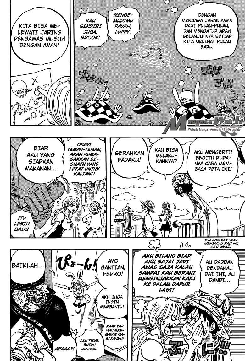One Piece Chapter 829 - halaman 5