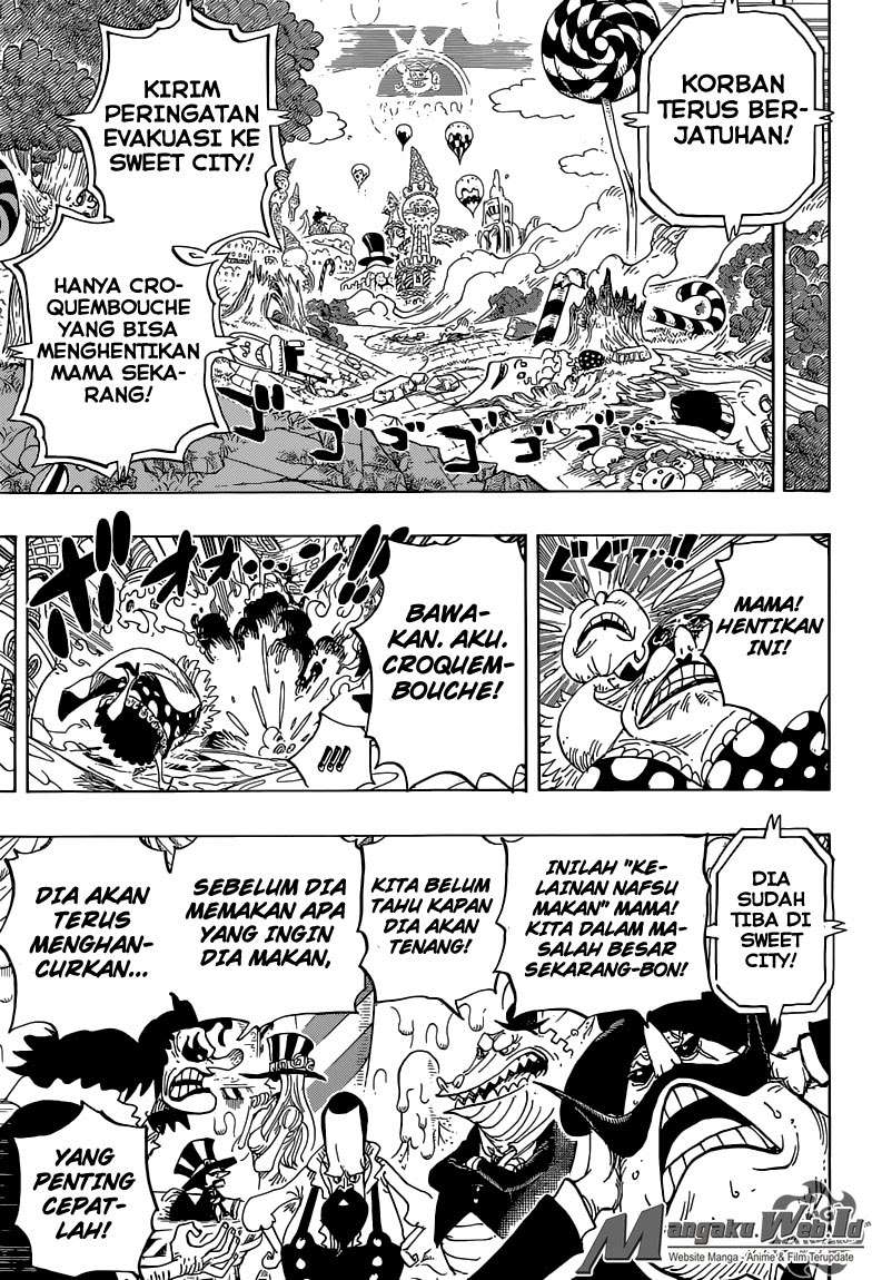 One Piece Chapter 829 - halaman 8