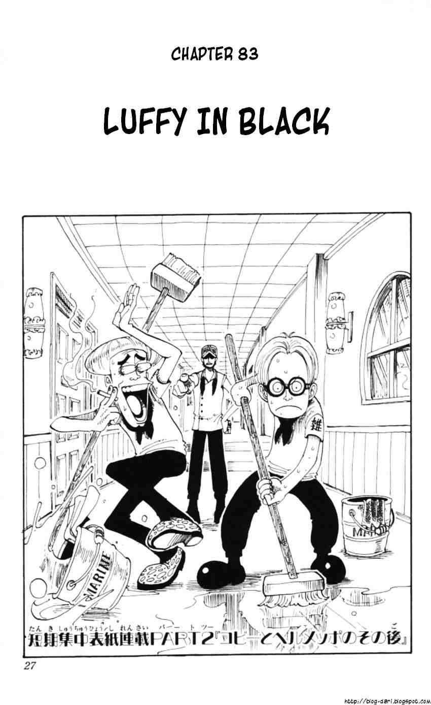 One Piece Chapter 83 - halaman 1