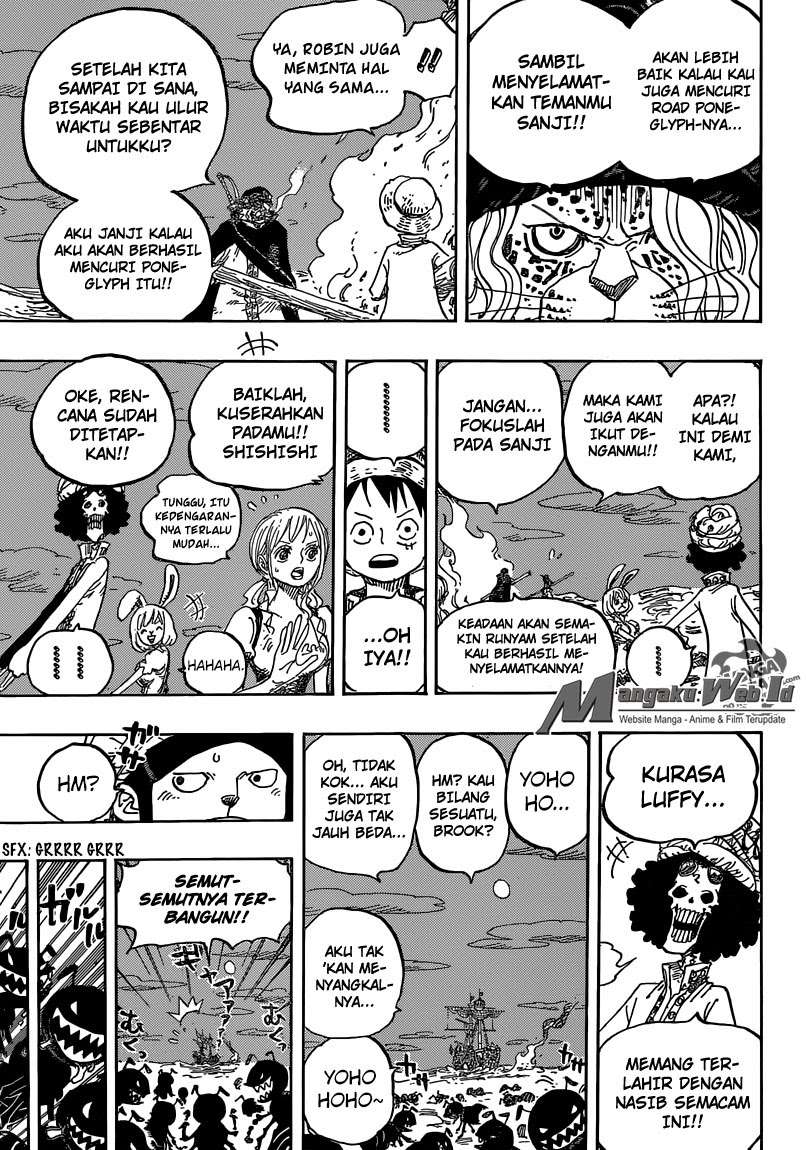 One Piece Chapter 830 - halaman 16