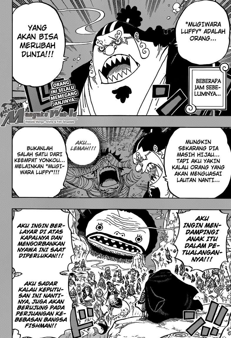 One Piece Chapter 830 - halaman 3