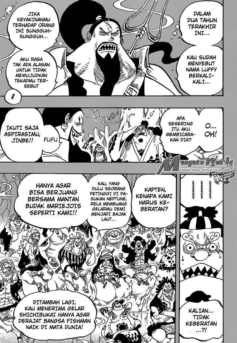 One Piece Chapter 830 - halaman 4