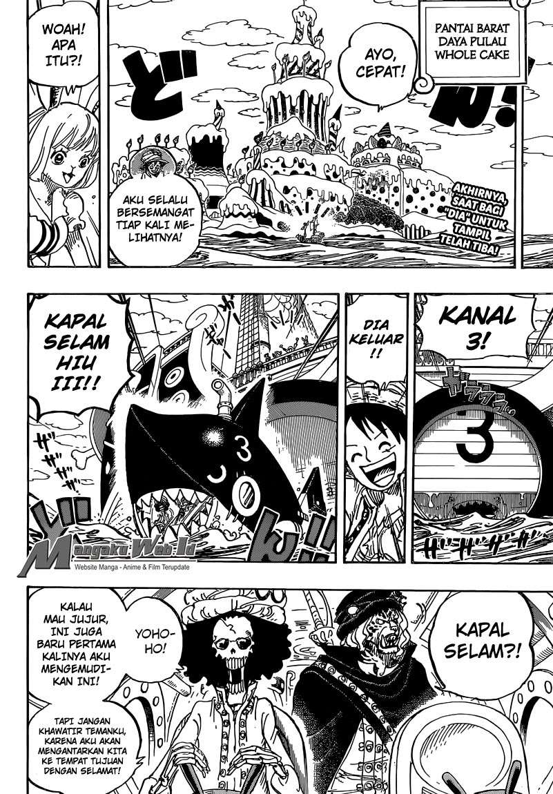 One Piece Chapter 831 - halaman 3