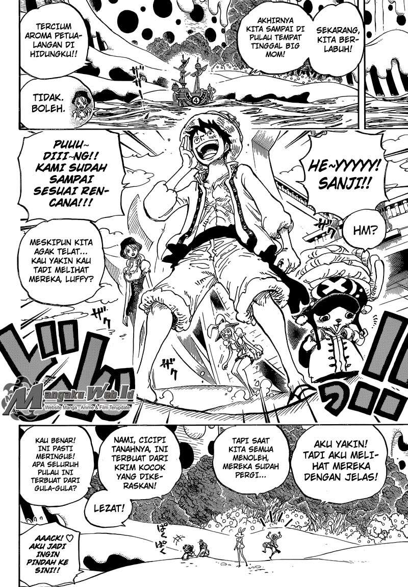 One Piece Chapter 831 - halaman 5