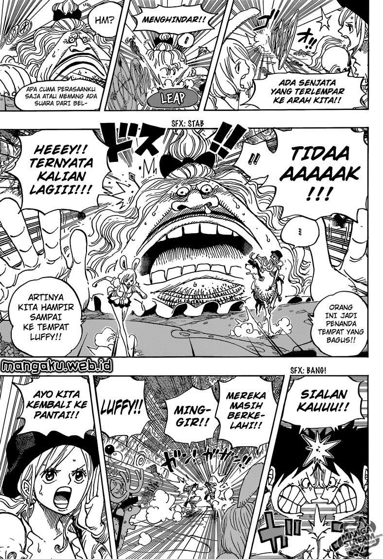 One Piece Chapter 832 - halaman 7