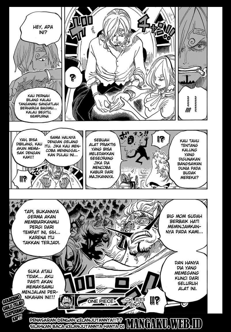 One Piece Chapter 833 - halaman 19