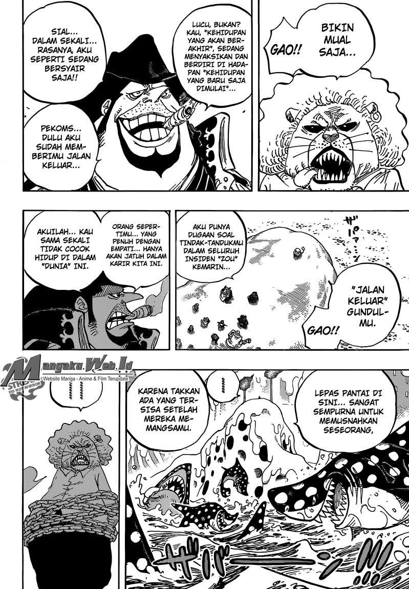 One Piece Chapter 834 - halaman 11